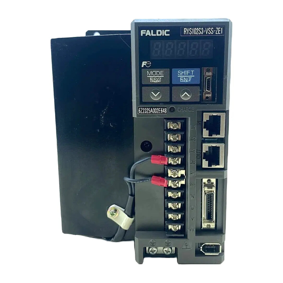 Fuji Electric FALDIC-a User Manual