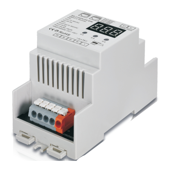 Sunricher SR-2102RJ45-DIN Manual