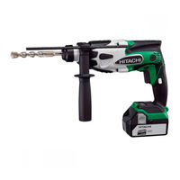 Hitachi Koki DH 14DSL Handling Instructions Manual