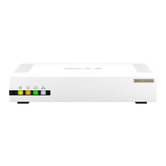 QNAP QHora-321 User Manual