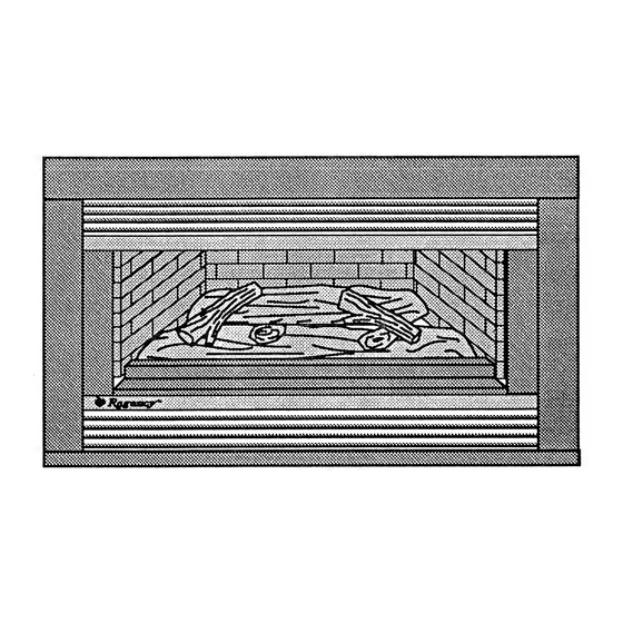 Regency Z30DVT-NG Installation And Operating Instructions Manual