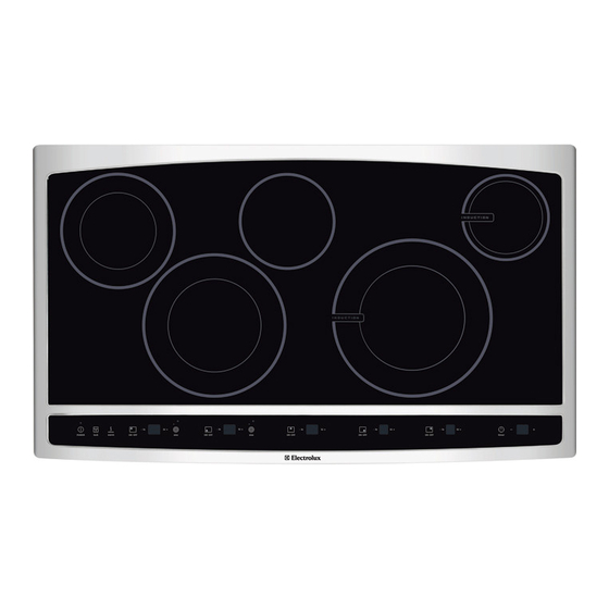 Electrolux EW36CC55GW - 36in Electric Cooktop Dimensions And Installation Information