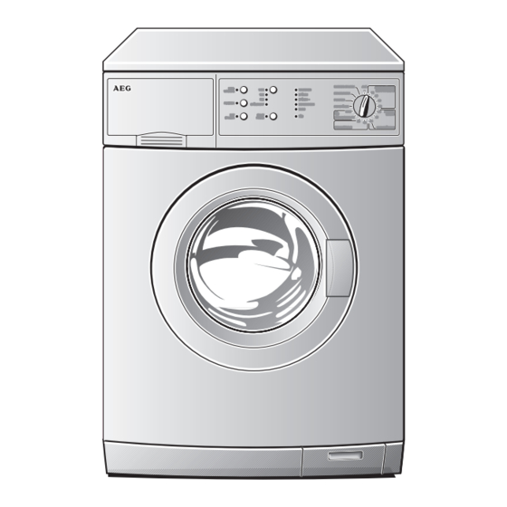 AEG LAVAMAT W 1450 ELECTRONIC User Information