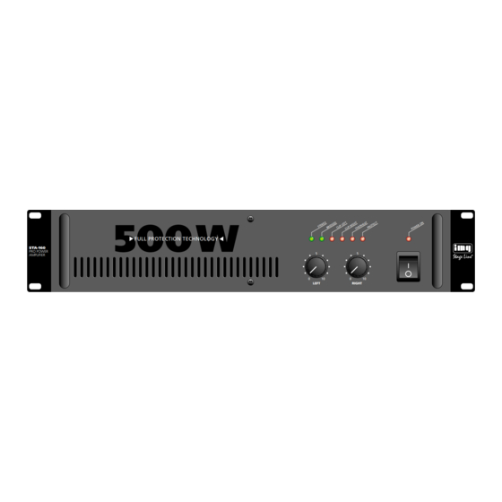 Stageline STA-160 Instruction Manual