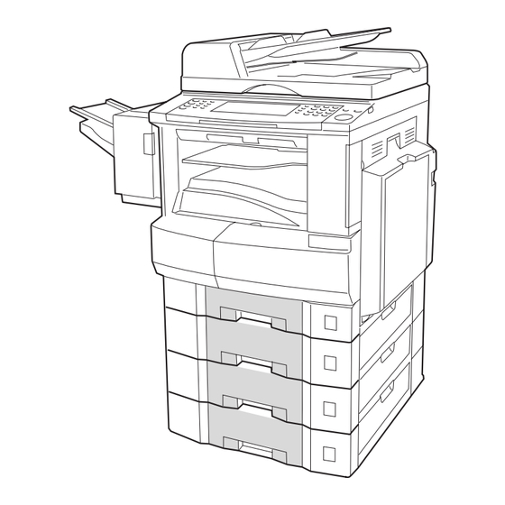 Panasonic DP-2310 Operating Instructions Manual