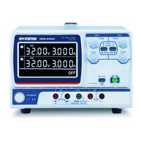 GW Instek GPE-2323 Series User Manual
