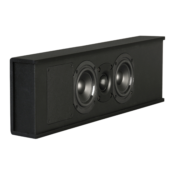 Triad OnWall Mini LCR 2.0 Soundbar Manuals