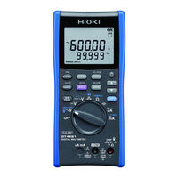 Hioki DT4280 Series Remote Operation Manual