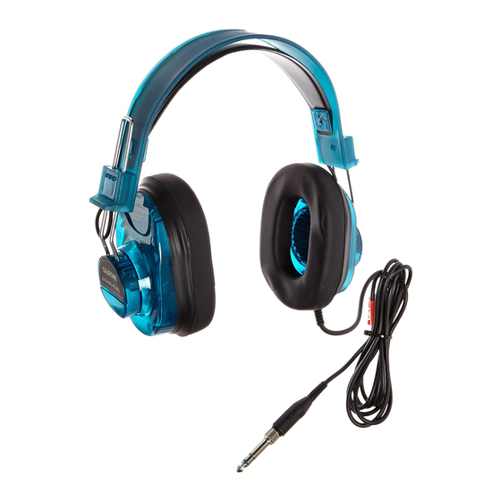 Califone Deluxe 2924AVPS Specifications