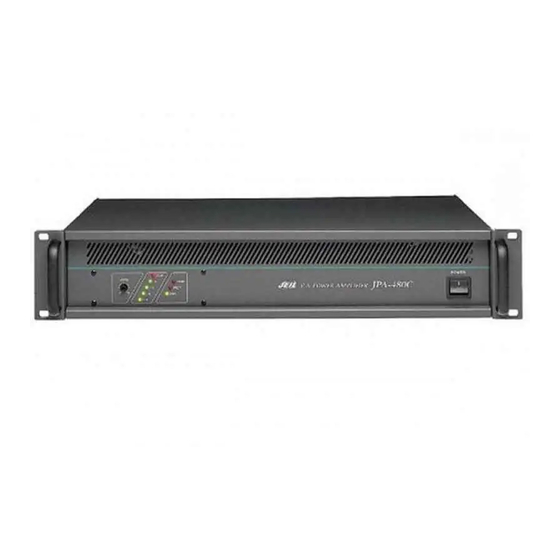 Jedia JPA-480CP Manual
