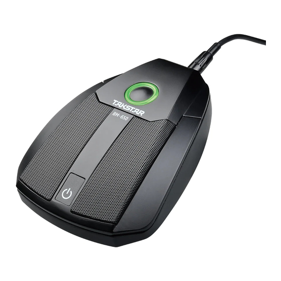 Takstar BM 650 User Manual