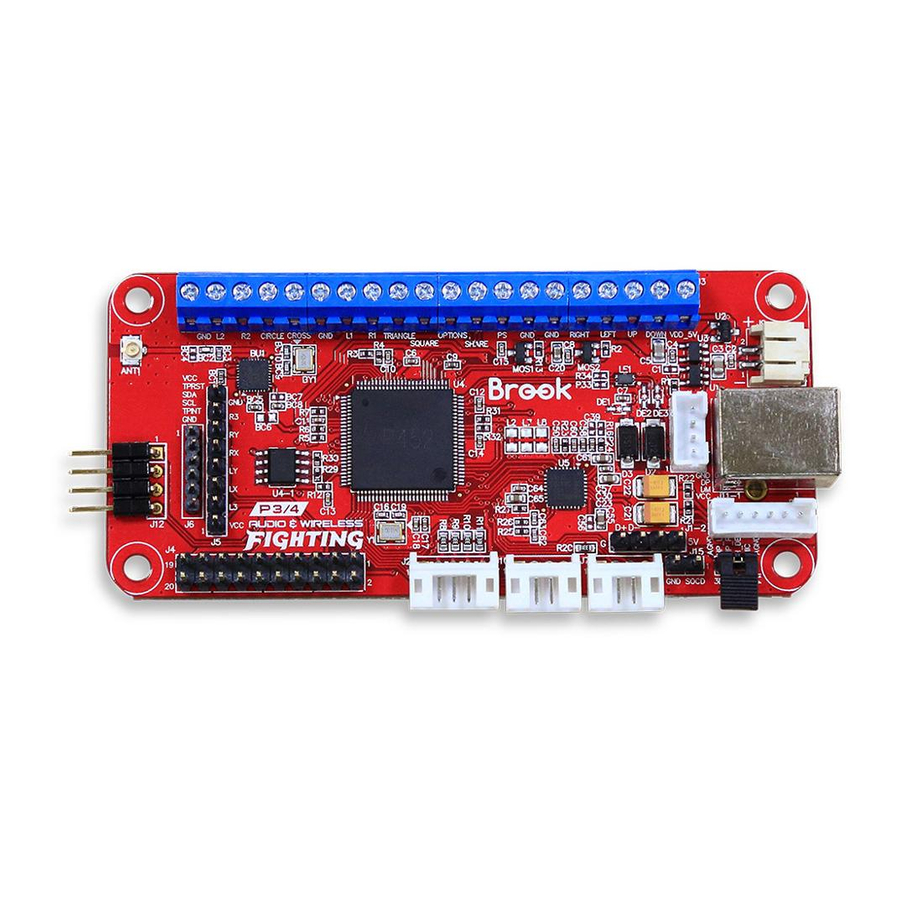 Brook Wireless Fighting Board - PS4/PS3/NS/PC Manual