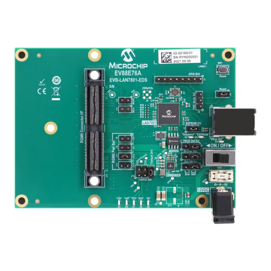 Microchip Technology EVB-LAN7801 User Manual