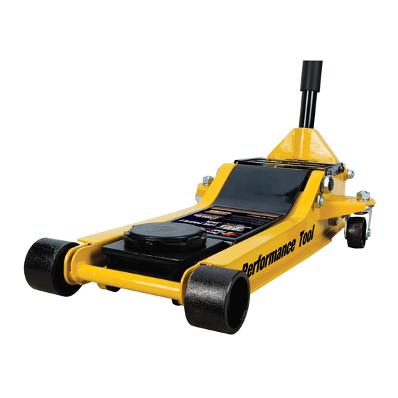 Performance Tool W1645 Owner's Manual
