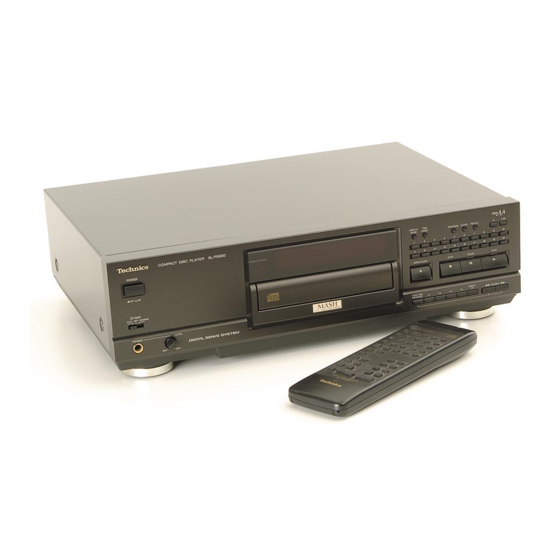 Technics SL-PS900 Service Manual