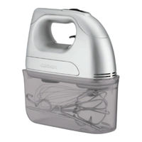 Cuisinart Power Advantage HM-7BCSXA Instruction/Recipe Booklet
