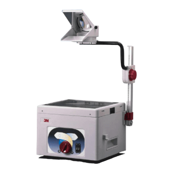 3M OVERHEAD PROJECTOR 1600 SERIES OPERATOR'S MANUAL Pdf Download