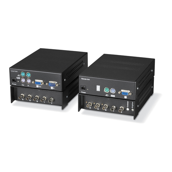 Black Box ServSwitch ACS335A-AS Quick Setup Manual