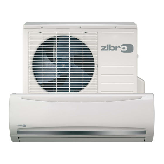 Zibro S1825 Mounted Air Conditioner Manuals