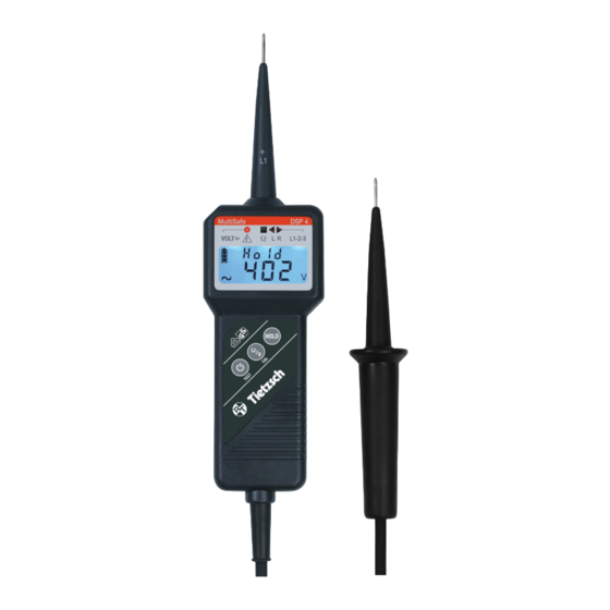 Tietzsch MultiSafe DSP 4 User Instructions