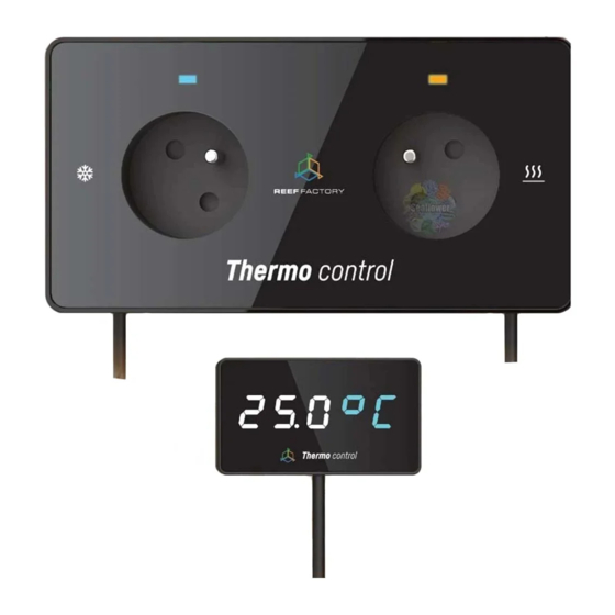 Reef Factory Thermo view Device Manual