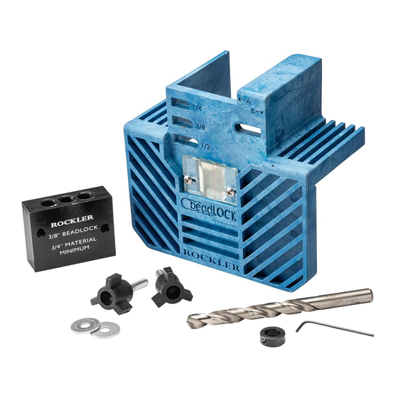 Rockler Beadlock Pro Instructions