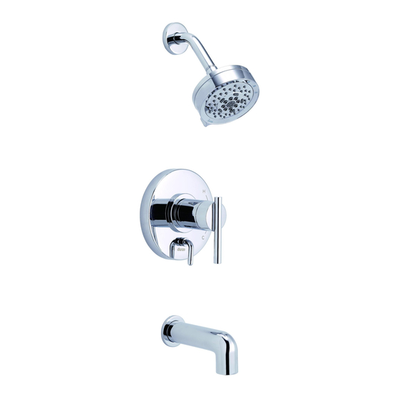 Danze Treysta D511058TC Installation Instructions Manual
