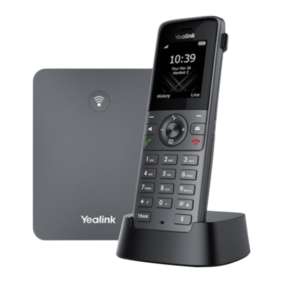 Yealink W70B Quick Start Manual