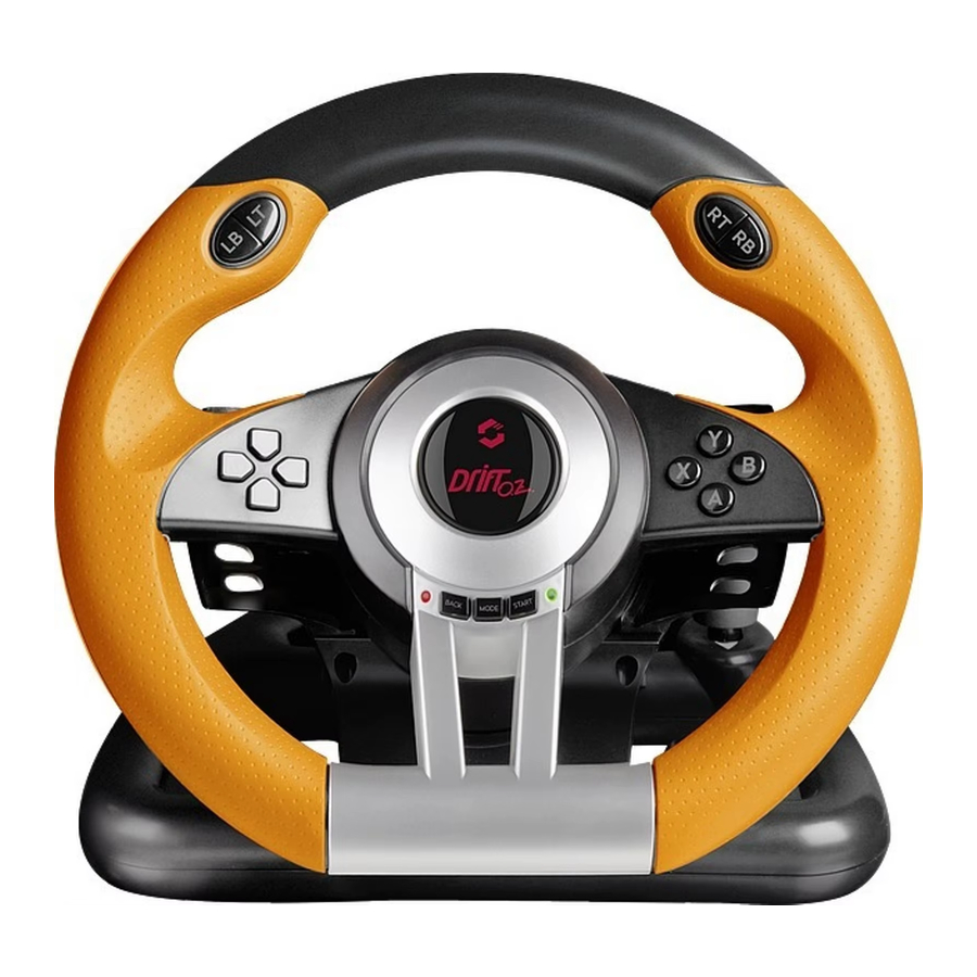 Speedlink DRIFT O.Z. Manual