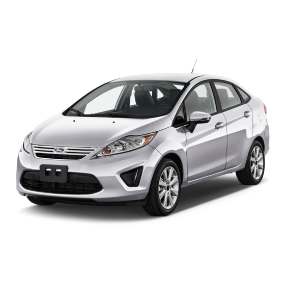 Ford Fiesta Owner's Manual