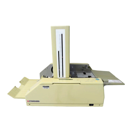 Standard Horizon PF-P320 Operator's Manual