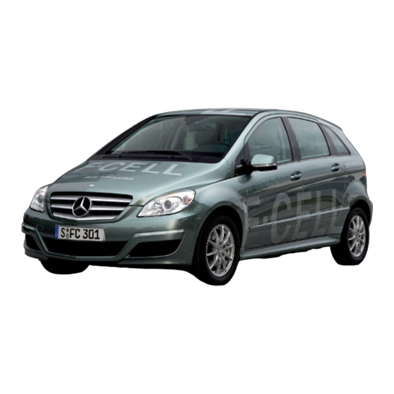 Mercedes-Benz B-Class F-CELL Operator's Manual
