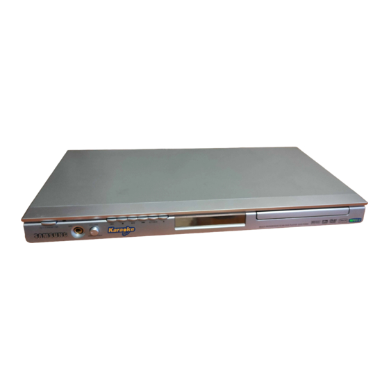 Samsung DVD-P350K/XEV Manuals