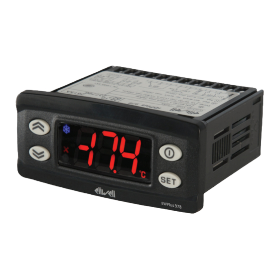 Eliwell EWKPlus 978 User Manual
