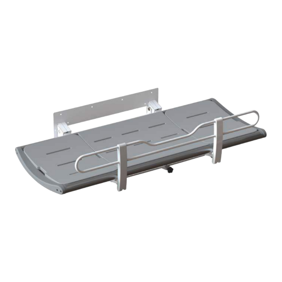 User Manuals: Max-Ability Pressalit 3000 Changing Table