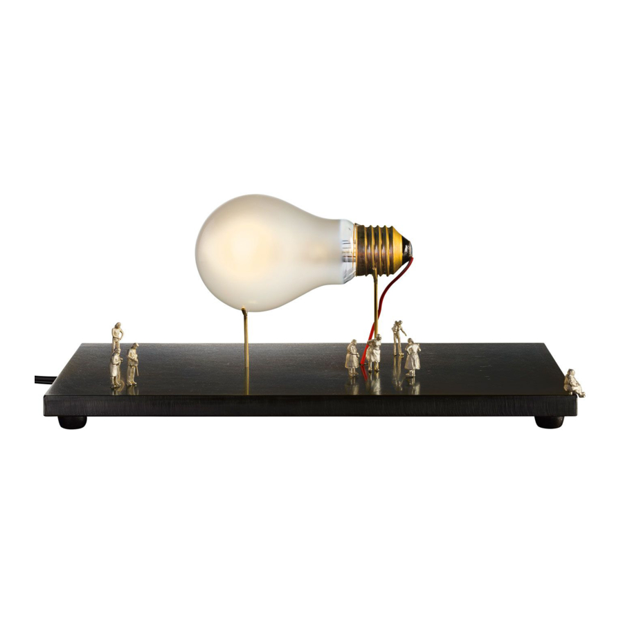 Ingo Maurer I Ricchi Poveri Monument for a Bulb Manuals