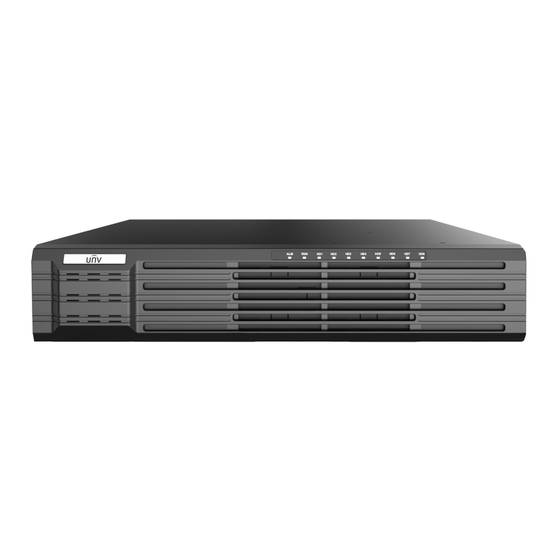 UNIVIEW NVR30864R User Manual