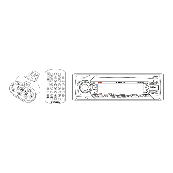 Varta V-DV800BT Instruction Manual