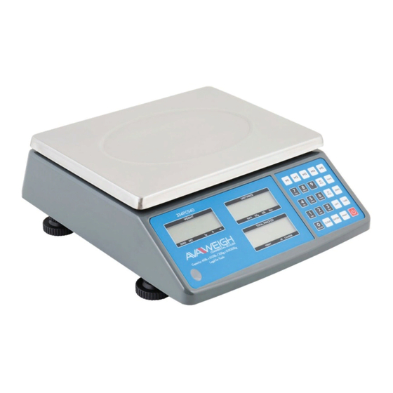 AVA WEIGH 334PCS15 User Manual