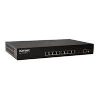 Comnet CWGE10FX2TX8MSPOE Installation And Operation Manual
