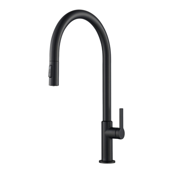 User Manuals: Kraus Oletto KPF-2821 Arc Kitchen Faucet