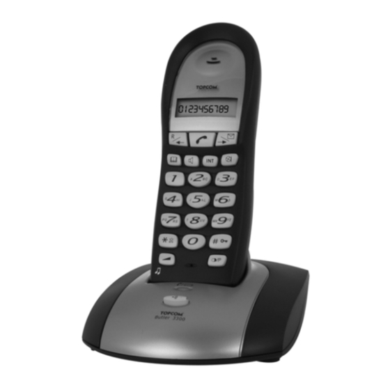 Topcom BUTTLER 3300 User Manual