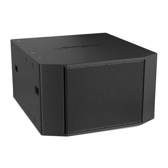 Bose RoomMatch RMS218 Service Manual