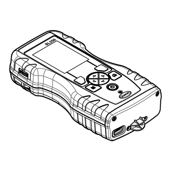 Hach SL250 Basic User Manual