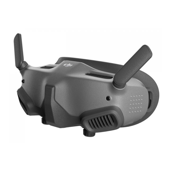 dji Goggles 2 Quick Start Manual