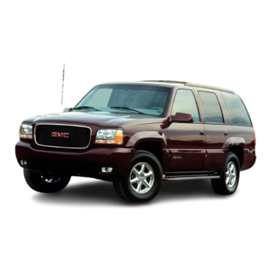 GMC YUKON DENALI 2000 Manual