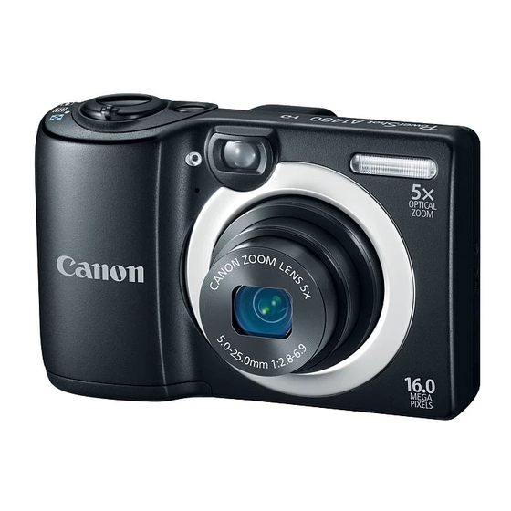 Canon PowerShot A2600 User Manual