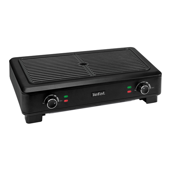 TEFAL Smoke Less Indoor Grill Manual