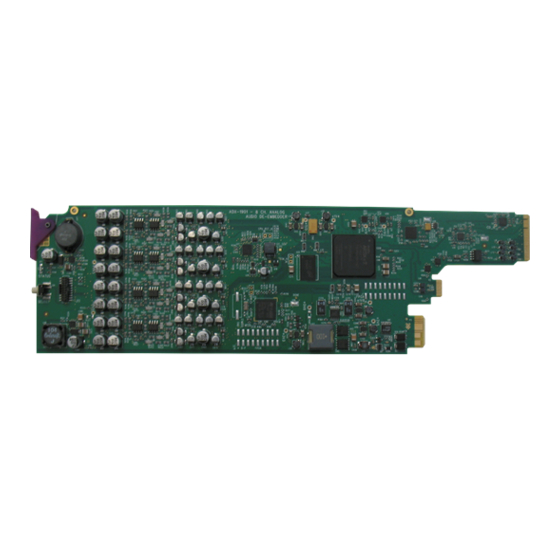 Belden GRASS VALLEY ADX-1901 Manual To Installation And Operation