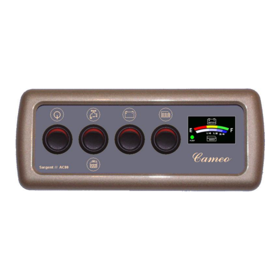 Sargent Cameo AC80 Quick Start Manual